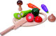 Classic World Fruits & Vegetables Toy Cutting Vegetable made of Wood 7pcs 2825