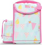 Penny Scallan Kids Insulated Lunch Handbag Pink