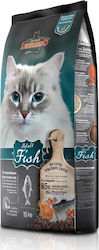 Leonardo Adult Rice Ξηρά Τροφή για Ενήλικες Γάτες με Ψάρια 15kg