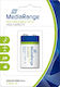 MediaRange Επαναφορτιζόμενη Μπαταρία 9V Ni-MH 300mAh 1τμχ