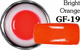 Sergio Bright Orange GF-19 Gel Falsche Nagelgel Bright Orange GF-19 5gr