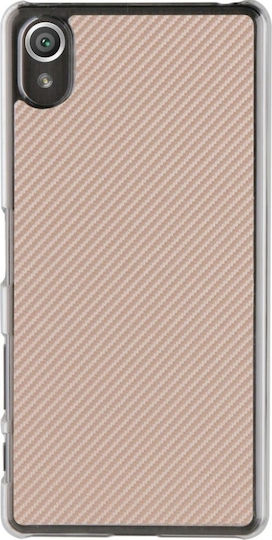 Roxfit Premium Slim Shell Back Cover Μεταλλικό Χρυσό (Xperia X)