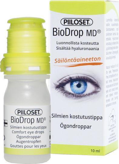 Piiloset Bio MD Dry Eye Drops with Hyaluronic Acid 10ml