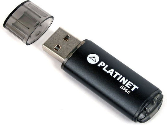 Platinet X-Depo 64GB USB 2.0 Stick Black