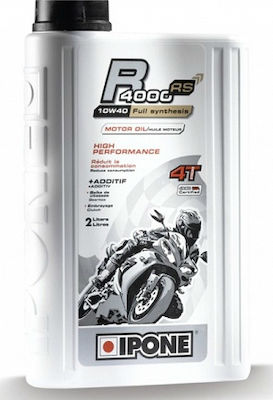 Ipone R4000 RS Synthetic Motorcycle Oil for Four-Stroke Engines 10W-40 2lt