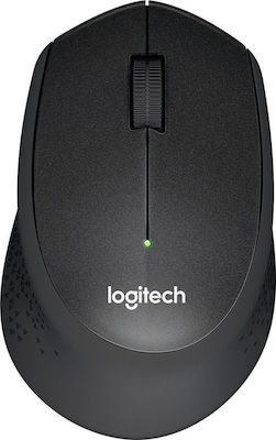 Logitech M330 Silent Plus Kabellos Mini Maus Schwarz