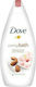 Dove Caring Bath Baie cremoasă Cremă de migdale și hibiscus (1x700ml) 700ml