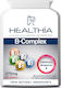 Healthia B-Complex Vitamin für Energie, Unterstützung des Immunsystems, die Haare, die Haut & die Nägel 275mg 60 Registerkarten