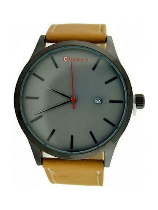 Curren 8214 Brown Grey Skroutz.gr