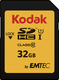 Kodak SDHC 32GB U1 UHS-I 85MB/s με αντάπτορα