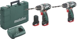 Metabo BS+BS Combo Set Li-Power 10,8V + 3x2.0Ah Набор 2 Винтоверти