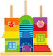 Woody Toys Blocks Colorful House Wooden 27pcs