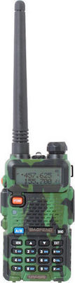 Baofeng UV-5R Camouflage Walkie Talkie 5W με Μονόχρωμη Οθόνη Σετ