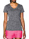 Tech Twist Γυναικείο T-shirt Fast Drying Ασημί