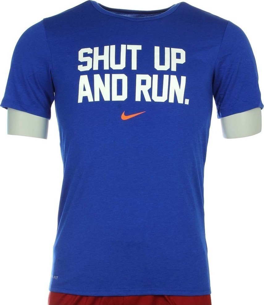 shut up and run nike
