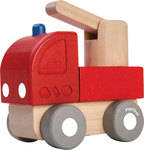 Plan Toys Mini Fire Engine Mașinuță de pompieri pentru 3++ Ani