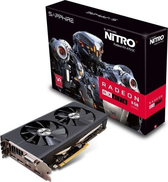 Sapphire Radeon RX470 8GB Nitro+ OC (11256-07) - Skroutz.gr