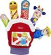 Chicco Baby-Spielzeug Farmyard Finger Puppet aus Stoff für 3++ Monate