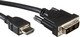 Value Кабел DVI-D мъжки - HDMI мъжки 2.0м Черен (11.99.5522)