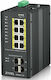 Zyxel RGS200-12P Managed L2 PoE Switch with 8 Gigabit (1Gbps) Ethernet Ports and 4 SFP Ports