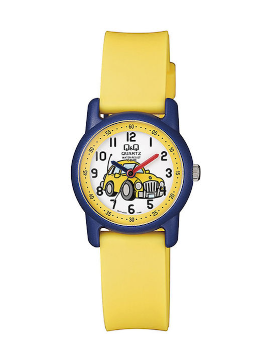 Q&Q Kids Analog Watch with Rubber/Plastic Strap...
