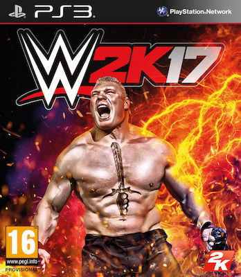 WWE 2K17 PS3 Game (Used)