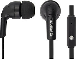 Esperanza TH109 In-ear Handsfree με Βύσμα 3.5mm Μαύρο