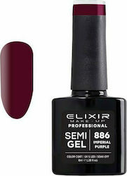 Elixir Semi Gel 886 Imperial Purple 8ml