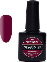Elixir Semi Gel Halb-permanenter Nagellack 891 ...