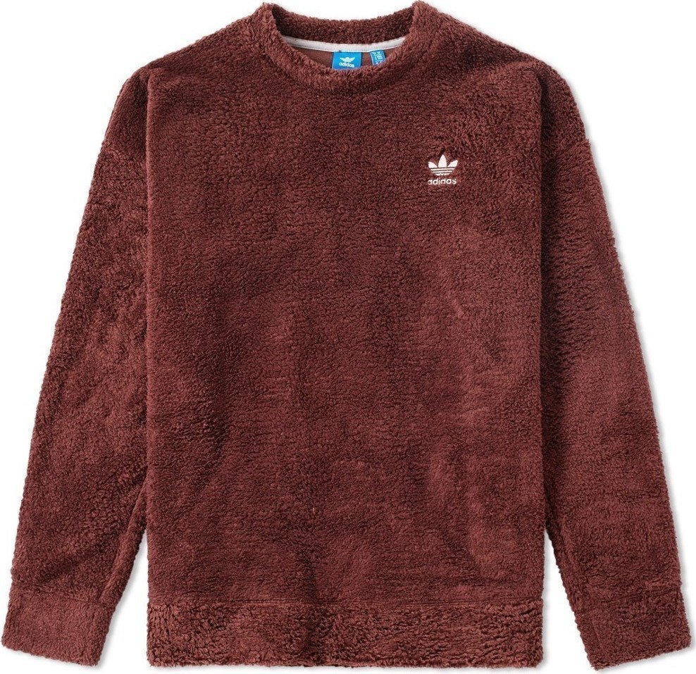 adidas teddy sweatshirt