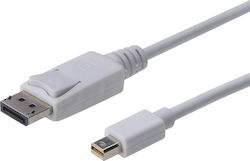 Digitus AK-340102-020-W DisplayPort-Kabel Mini-DisplayPort-Stecker - 2m