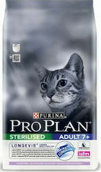 Purina Pro Plan Longevis Sterilised Adult 7+ Hrană Uscată pentru Pisici Vârstnice Sterilizate cu Turcia 0.4kg