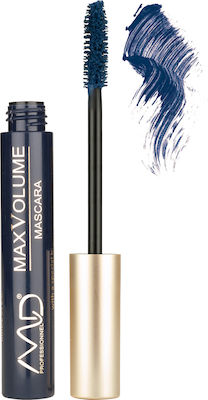 MD Professionnel Max Mascara pentru Volum & Lungime Albastru 10ml