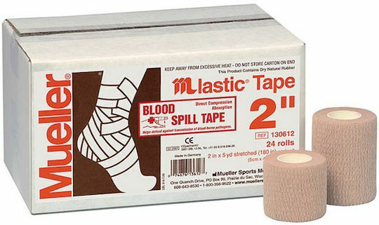 Mueller M Lastic Elastic Autoaderentă Bandaj 5cm x 4.5m Bej