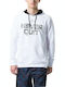 Neveer Quit Hoodie Мъжки Суитшърти с Качулка Бял