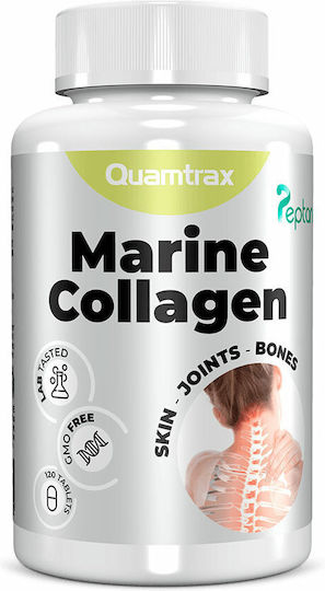 Quamtrax Nutrition Marine Collagen Plus with Vitamin C 120 tabs