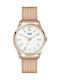 Henry London Richmont Watch with Pink Gold Metal Bracelet