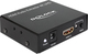 DeLock Convertor HDMI feminin în 3.5mm / HDMI / RCA / Toslink feminin 1buc 62692