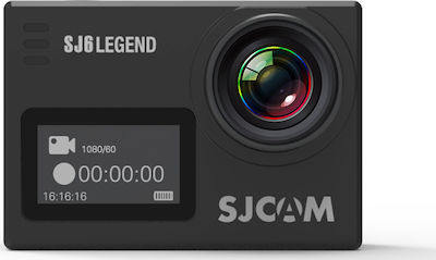 SJCAM SJ6 Legend Action Camera 4K Ultra HD with WiFi Black with Screen 2"