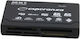 Esperanza EA-119 Card Reader USB 2.0 για SD/microSD/MemoryStick/CompactFlash/xD