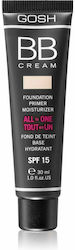 Gosh BB Cream 02 Beige Light Κρέμα Ημέρας κατά των Ατελειών 30ml