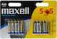 Maxell Baterii Alcaline AAA 1.5V 5buc