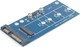 Gembird SATA auf M.2 (NGFF) SSD Adapterkarte Blau (EE18-M2S3PCB-01)