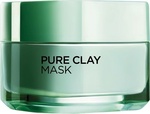 L'Oreal Paris Pure Clay Purity Μάσκα Προσώπου για Λάμψη με Άργιλο 50ml