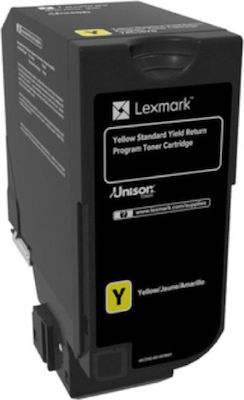 Lexmark 74C2SY0 Toner Laserdrucker Gelb Rückkehr-Programm 7000 Seiten