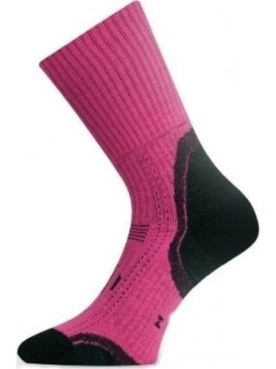 Lasting Woolen Winter Trekking Socks Pink 1 Pair