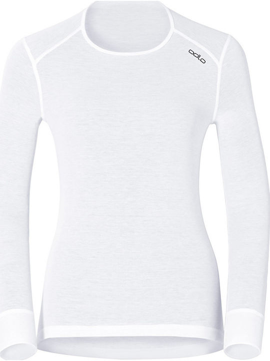 Odlo Warm Thermals Long-Sleeved Shirt White