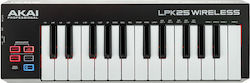 Akai Midi Keyboard LPK25 Wireless with 25 Keyboard Black