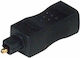 Proel Adapter-20 Μετατροπέας Toslink male σε mini Toslink female 1τμχ