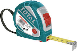 Total Tape Measure with Auto-Rewind 25mm x 10m